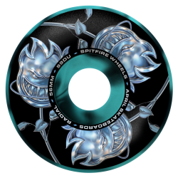 Roues de skate Spitfire x April Bighead Rose F4 99D 56mm Swirl Black Blue