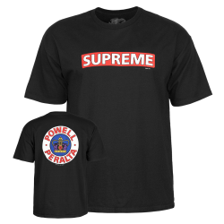 POWELL PERALTA T-SHIRT SUPREME BLACK