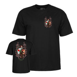 T-shirt Powell Peralta SS Sakura Yozomi Black