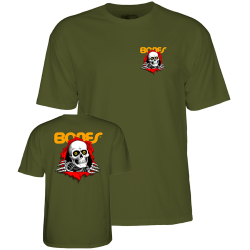 T-Shirt de Skate Powell Peralta Ripper Military Green II