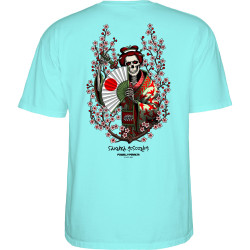 T-Shirt de Skate Powell Peralta Sakura Yosozumi Samurai Aquatic