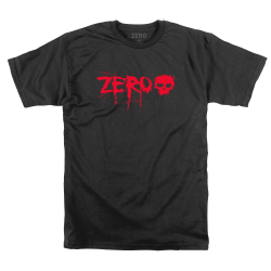 ZERO T-SHIRT BLOOD BLACK