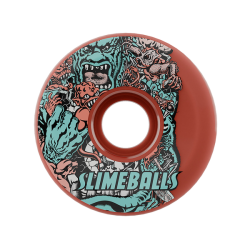 Roues de Skate Slime Balls Wheels Roskopp 5 Reissue Pink 60mm 78A