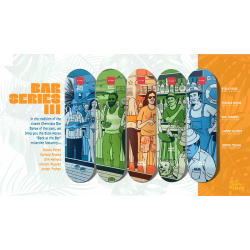 Pack 5 Planches de Skate Chocolate Bar Series III