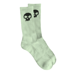 Chaussettes de Skate Zero Single Skull Black Glow