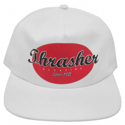 THRASHER CAP OVAL SNAPBACK...