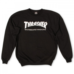 THRASHER SWEAT SKATE MAG BLACK
