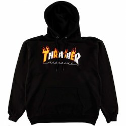 THRASHER SWEAT FLAME MAG...