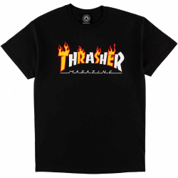 THRASHER T-SHIRT FLAME MAG...