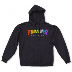 THRASHER SWEAT RAINBOW MAG...