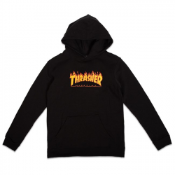 THRASHER SWEAT FLAME HOOD...