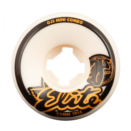 OJ WHEELS (JEU DE 4) 53MM ELITE MINI COMBO 101A
