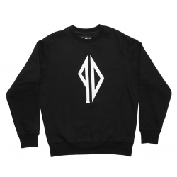 PISSDRUNX SWEAT PD BLK CREW