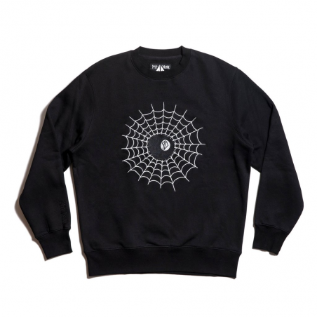 PISSDRUNX SWEAT MAGIC 8 BALL BLK CREW