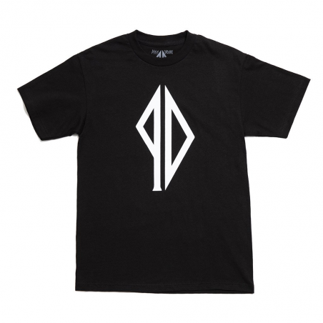 PISSDRUNX T-SHIRT LOGO BLK