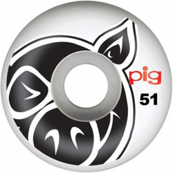 PIG WHEELS (JEU DE 4) 51MM...