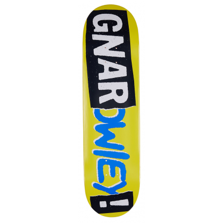 Plateau skateboard Free Dome Gnarowley 8.32 Yellow