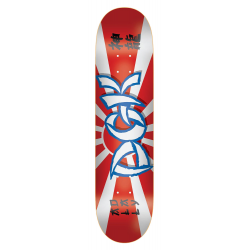 DGK DECK SHOGUN RED 8.1