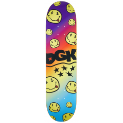 DGK DECK SMILEY RAINBOW 8.06