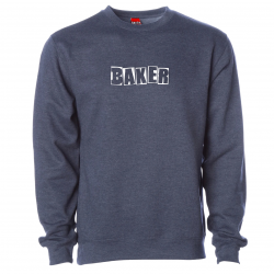 BAKER SWEAT BRAND LOGO NAVY...