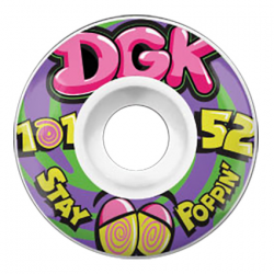 DGK WHEELS (JEU DE 4) 52MM...