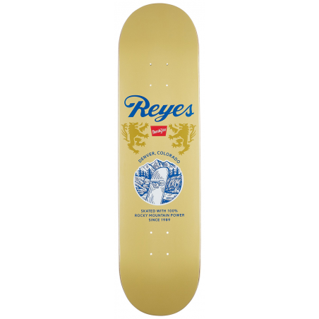 Planche de skate Thank You Deck David REYES Rockies 8.12 Gold