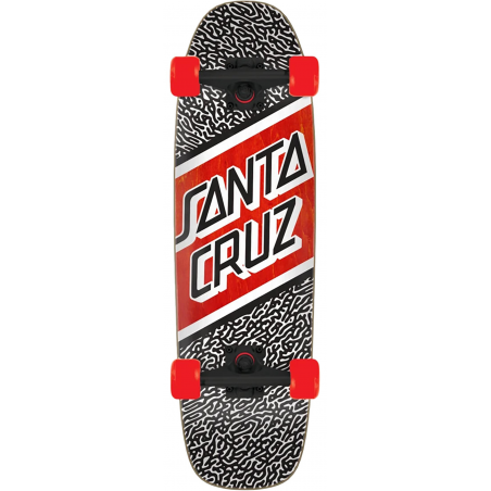 SANTA CRUZ COMPLETE CRUISER AMOEBA STREET SKATE 8.4 X 29.4