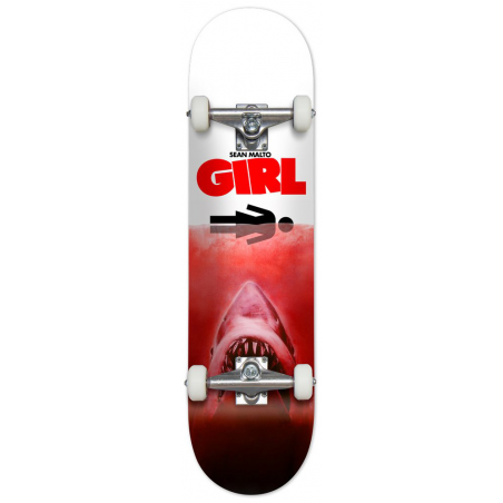 Skateboard complet Girl Sean MALTO Shark Attack 7.75