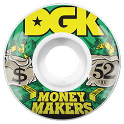 DGK WHEELS (JEU DE 4) 52MM...