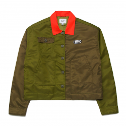 HUF JACKET WO FLIGHT CROP...