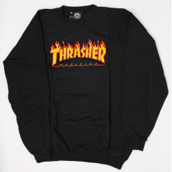 THRASHER SWEAT CREW FLAME...