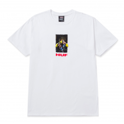 HUF T-SHIRT WOLVERINE SS WHITE