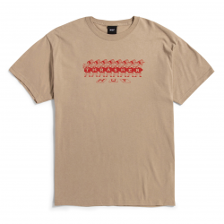 HUF T-SHIRT MASON SS SAND