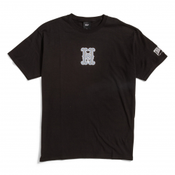 HUF T-SHIRT SUNNYDALE SS BLACK