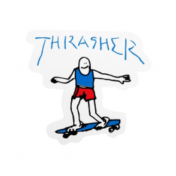 THRASHER STICKER GONZ LOGO...