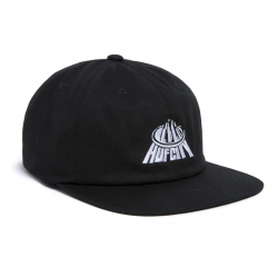 HUF CAP HUF CITY 6 PANEL BLACK