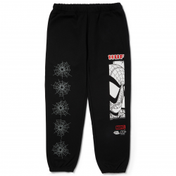 HUF PANT AMAZING FLEECE BLACK