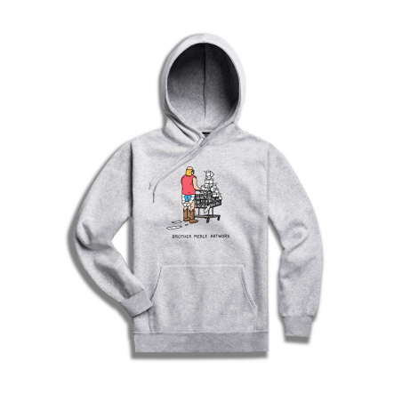 Sweat Brother Merle Hood I Need TP Heather Grey