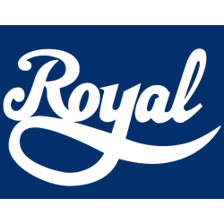 ROYAL STICKER LOGO XL (54 X...