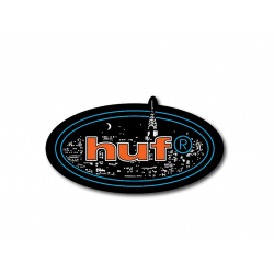 HUF STICKER CITY LIGHTS BLACK