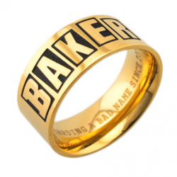 BAKER BAGUE BRAND LOGO RING...