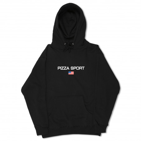 Sweat Pizza Hood Pizza Sport Black