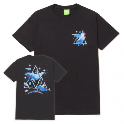 HUF T-SHIRT SPACE DOLPHINS...