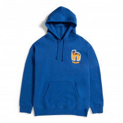 HUF SWEAT ALL CITY HOOD COBALT