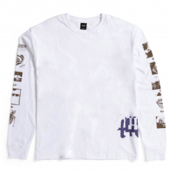 HUF T-SHIRT OUTER LIMITS LS...