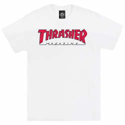 THRASHER T-SHIRT OUTLINED...