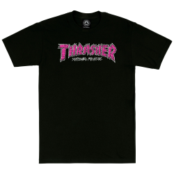 THRASHER T-SHIRT BRICK BLACK