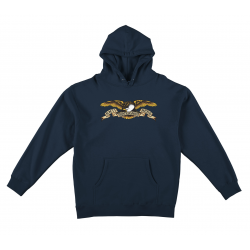 ANTIHERO SWEAT EAGLE HOOD NAVY