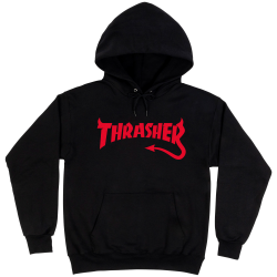 THRASHER SWEAT DIABLO HOOD...