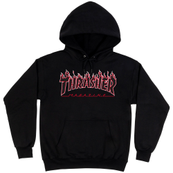 THRASHER SWEAT FLAME LOGO...